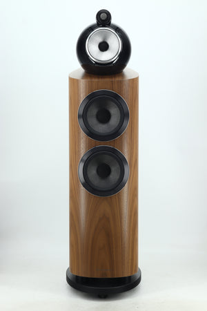 B&W 803 D3 Floorstanding Speakers - Clear Lacquered Walnut