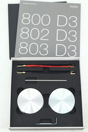 B&W 803 D3 Floorstanding Speakers - Clear Lacquered Walnut