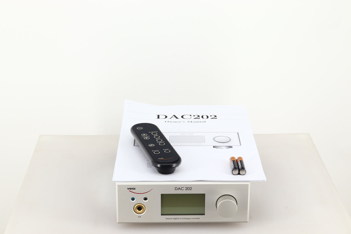 Weiss DAC 202 Digital Analogue Converter - Silver