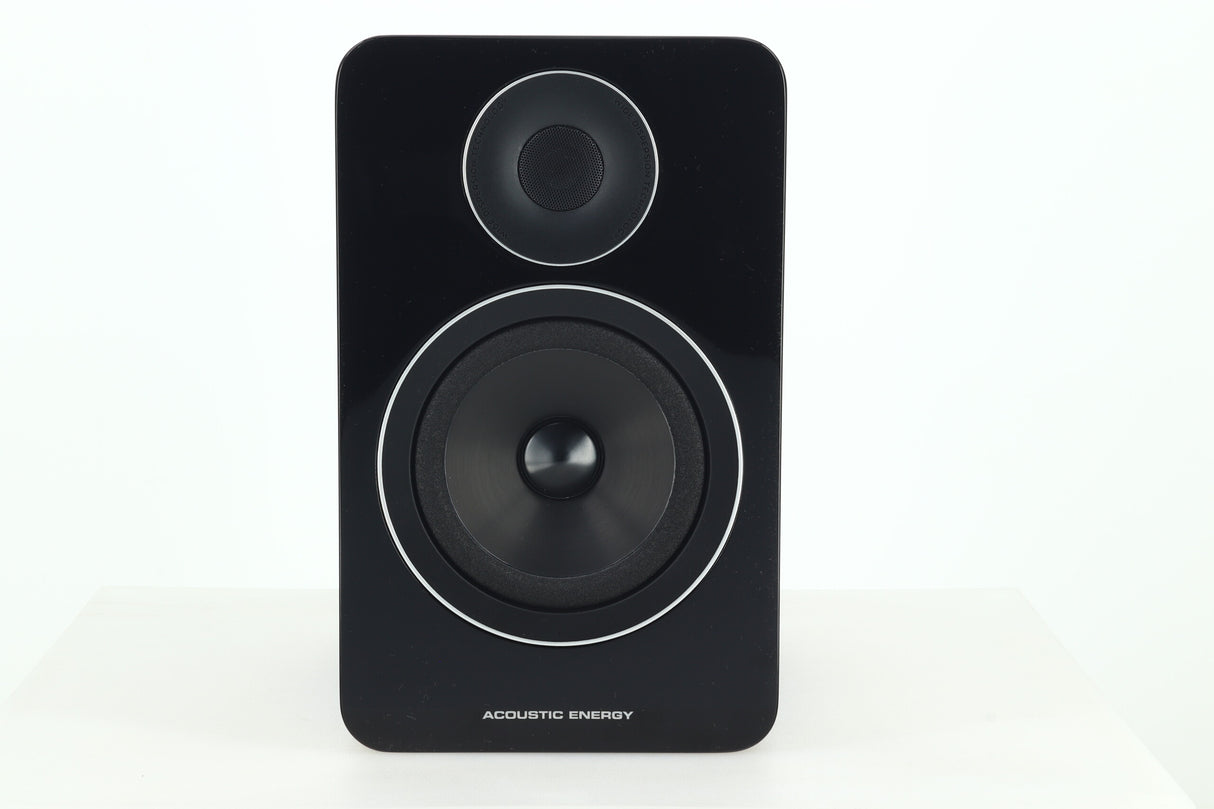 Acoustic Energy AE1 Active Standmount Speakers - Black Gloss