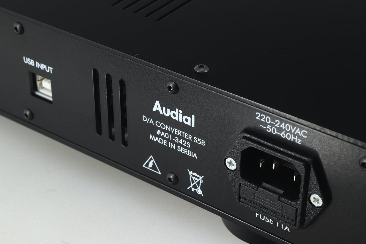 Audial S5B Digital to Analogue Converter - Black