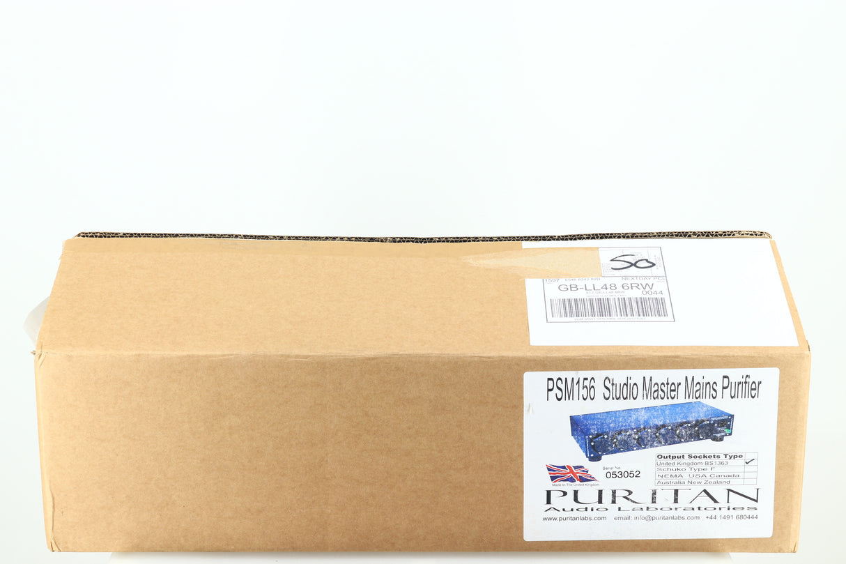 Puritan Audio Laboratories PSM 156 Studio Master Mains Purifier