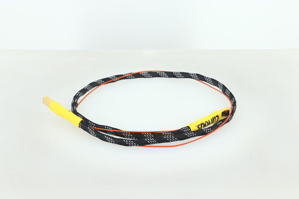 Curious Cables USB A-B Interconnect Cable 0.8m