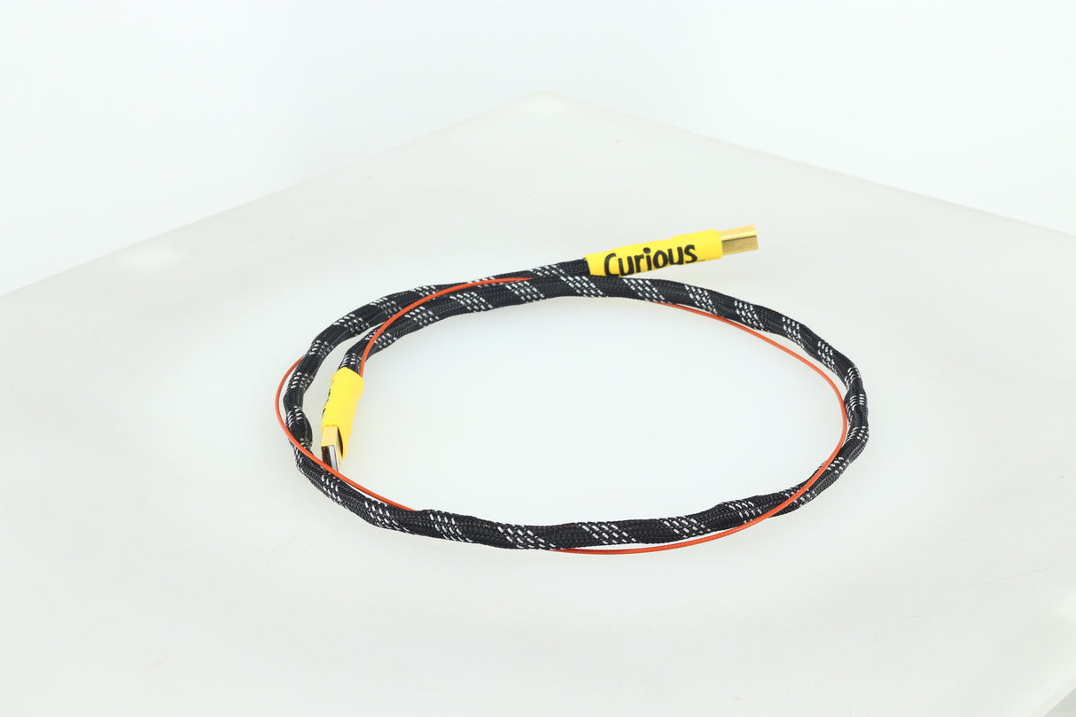 Curious Cables USB A-B Interconnect Cable 0.8m