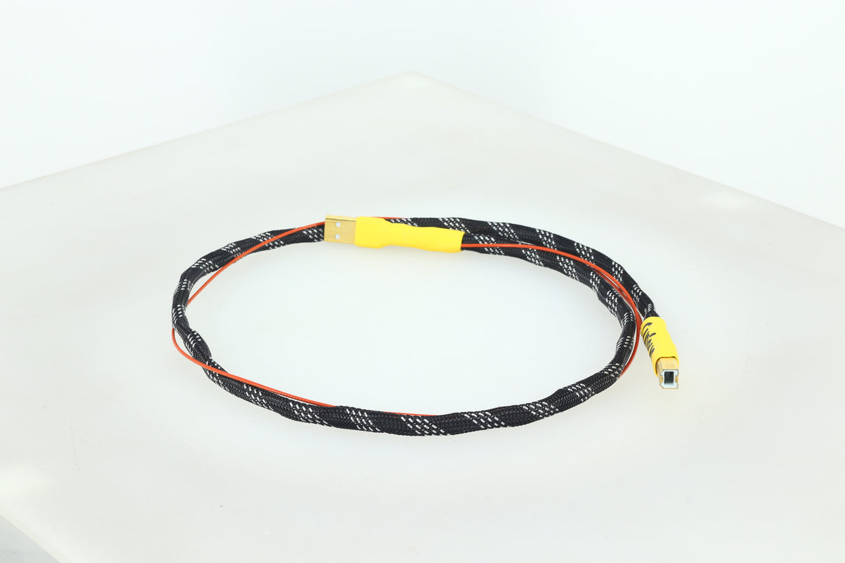 Curious Cables USB A-B Interconnect Cable 0.8m