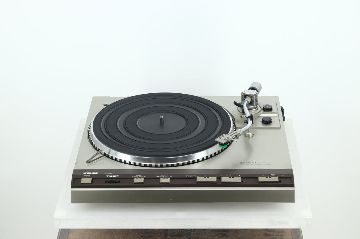 Tensai TD-750QZ Turntable - Silver