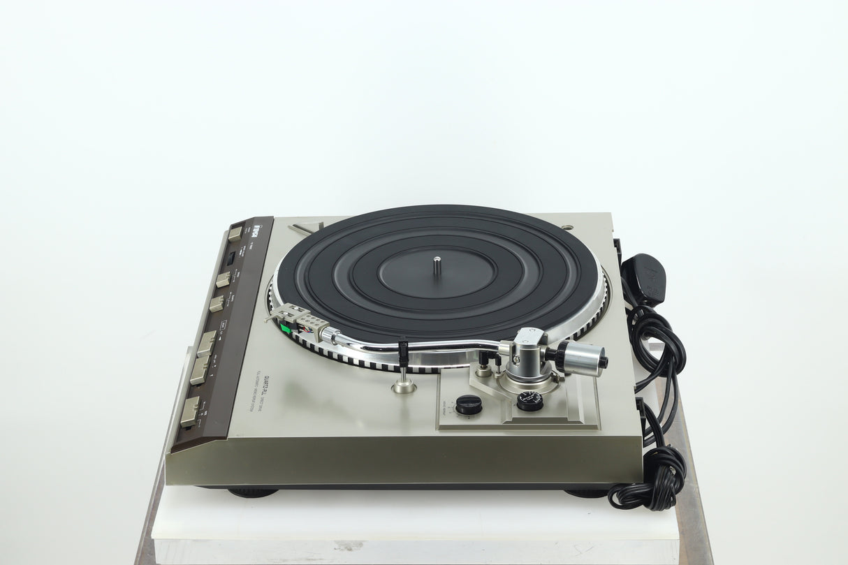 Tensai TD-750QZ Turntable - Silver