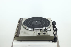 Tensai TD-750QZ Turntable - Silver
