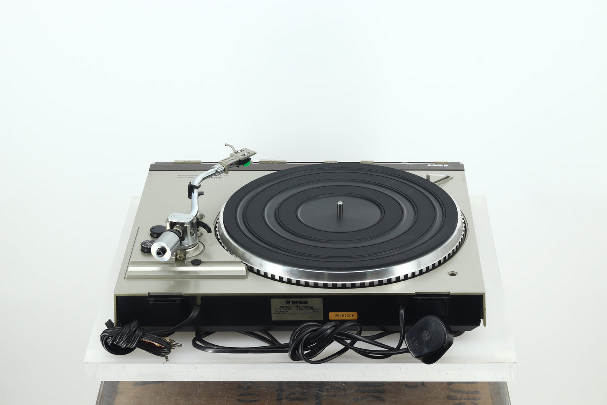 Tensai TD-750QZ Turntable - Silver