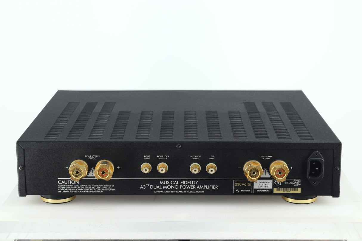 Musical Fidelity A3CR Power Amplifier