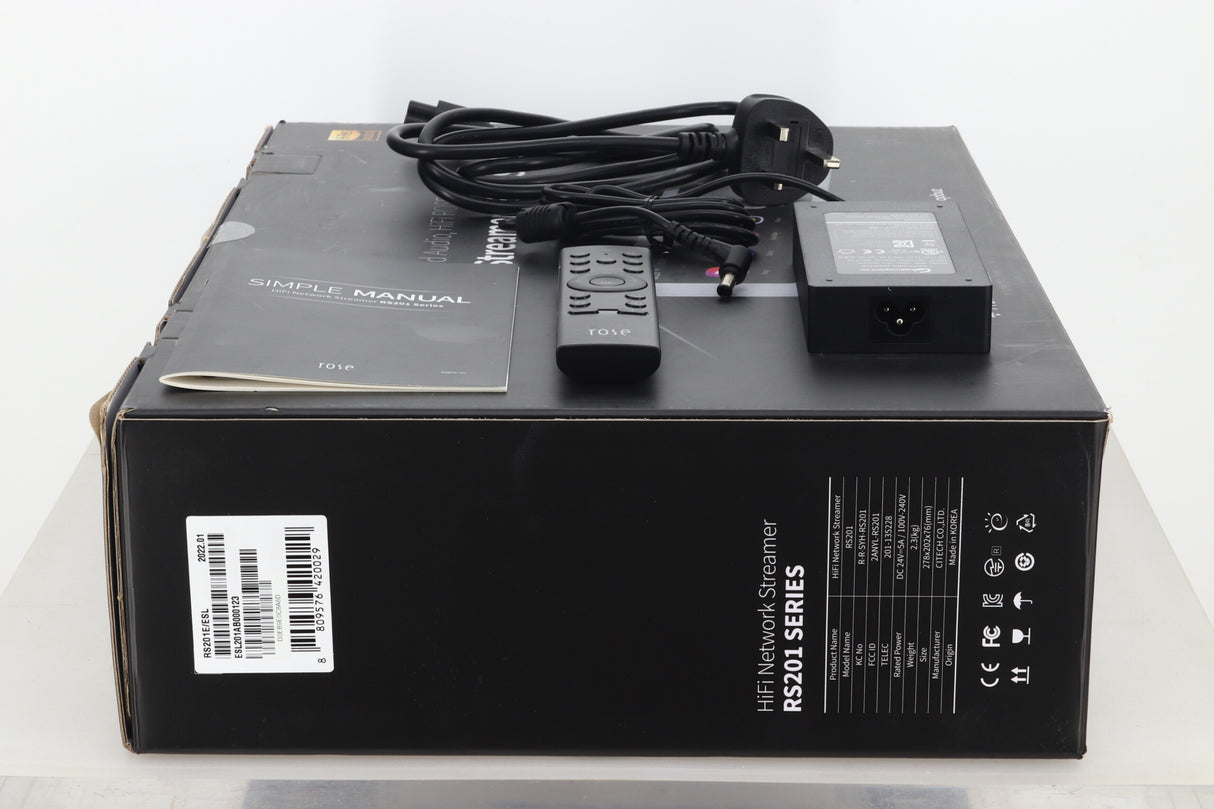 HiFi Rose RS-201E Streaming Amplifier