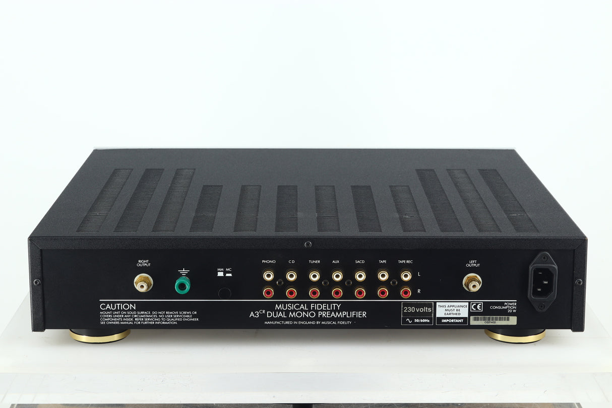 Musical Fidelity A3CR Pre Amplifier