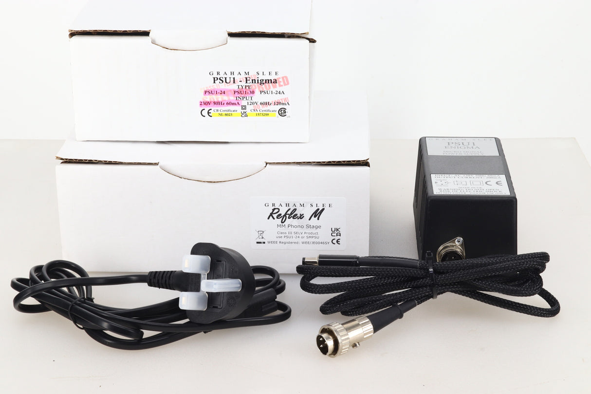 Graham Slee Reflex M Phonostage / PSU 1 Enigma Power Supply