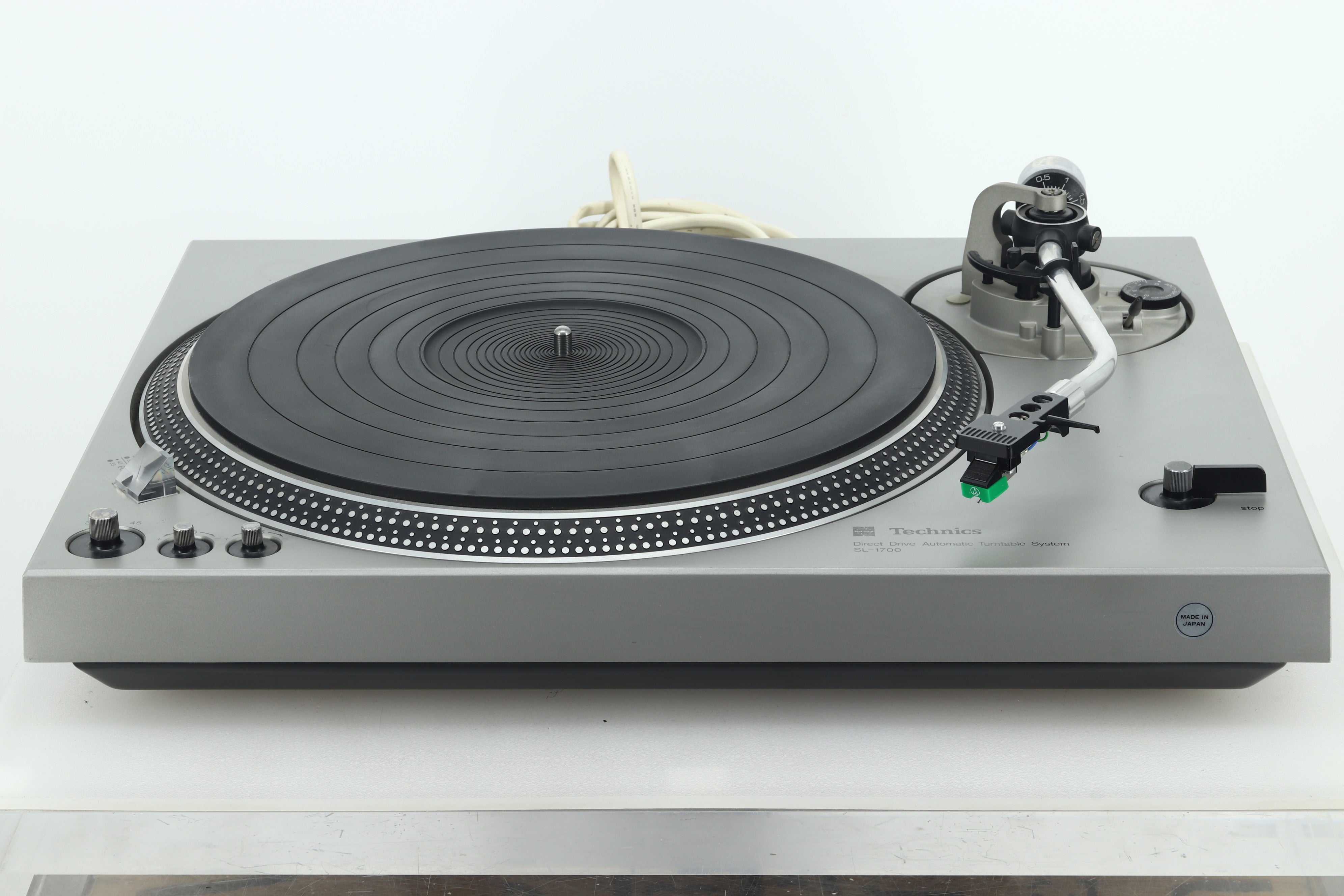 レコードプレーヤーTechnics  SL1700 Technics SL-1700 Turntable - Silver – 2ndhandhifi.co.uk
