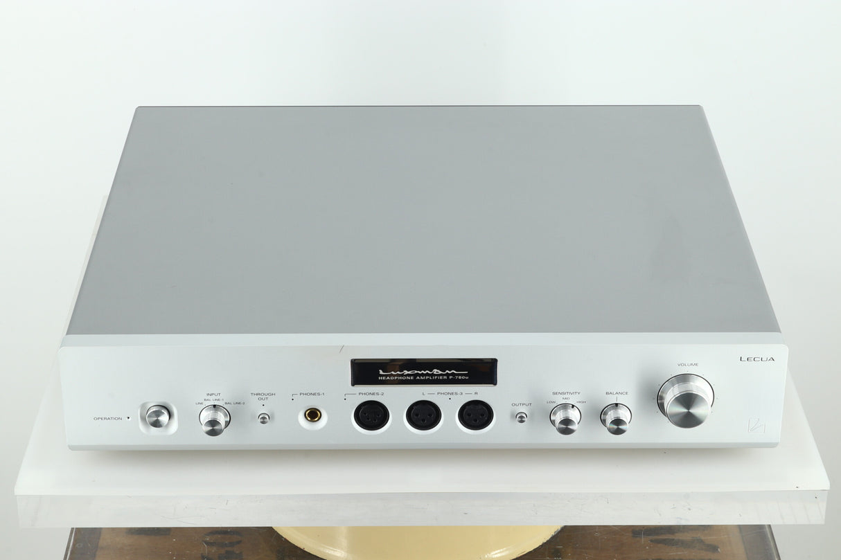 Luxman P750u Headphone Amplifier - Silver
