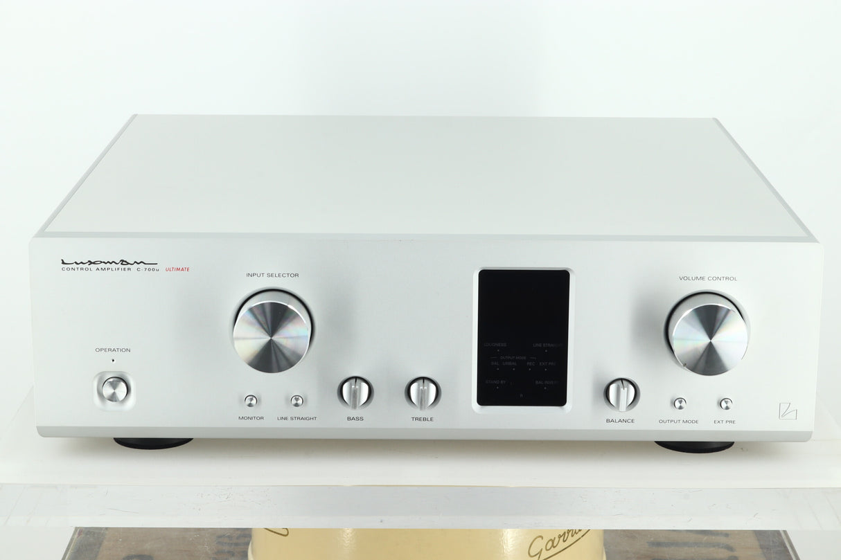 Luxman C-700U Control Amplifier - Silver