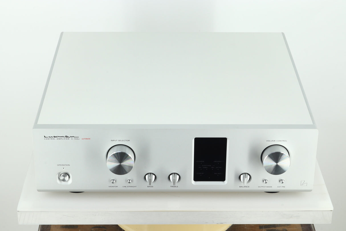 Luxman C-700U Control Amplifier - Silver