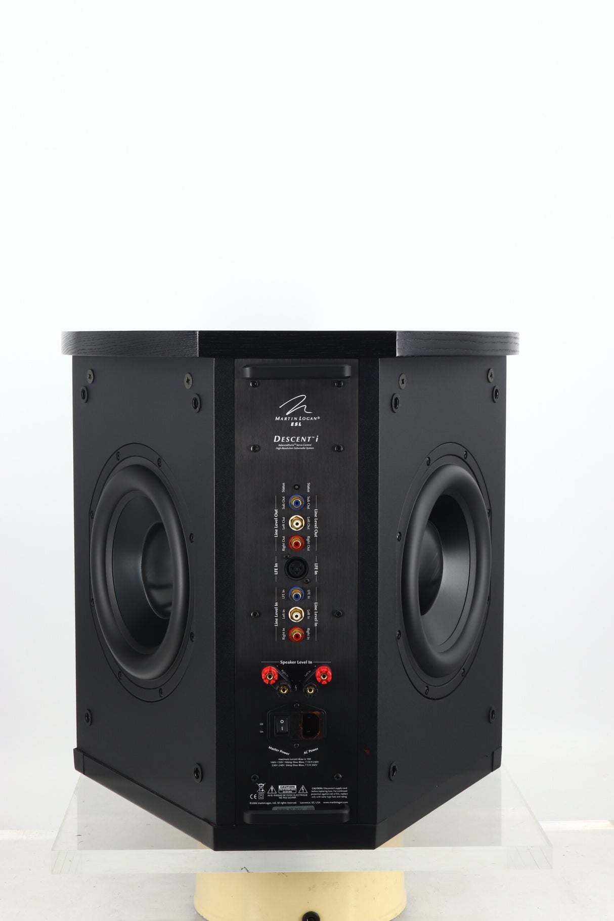 Martin Logan Descent I Active Subwoofer - Black