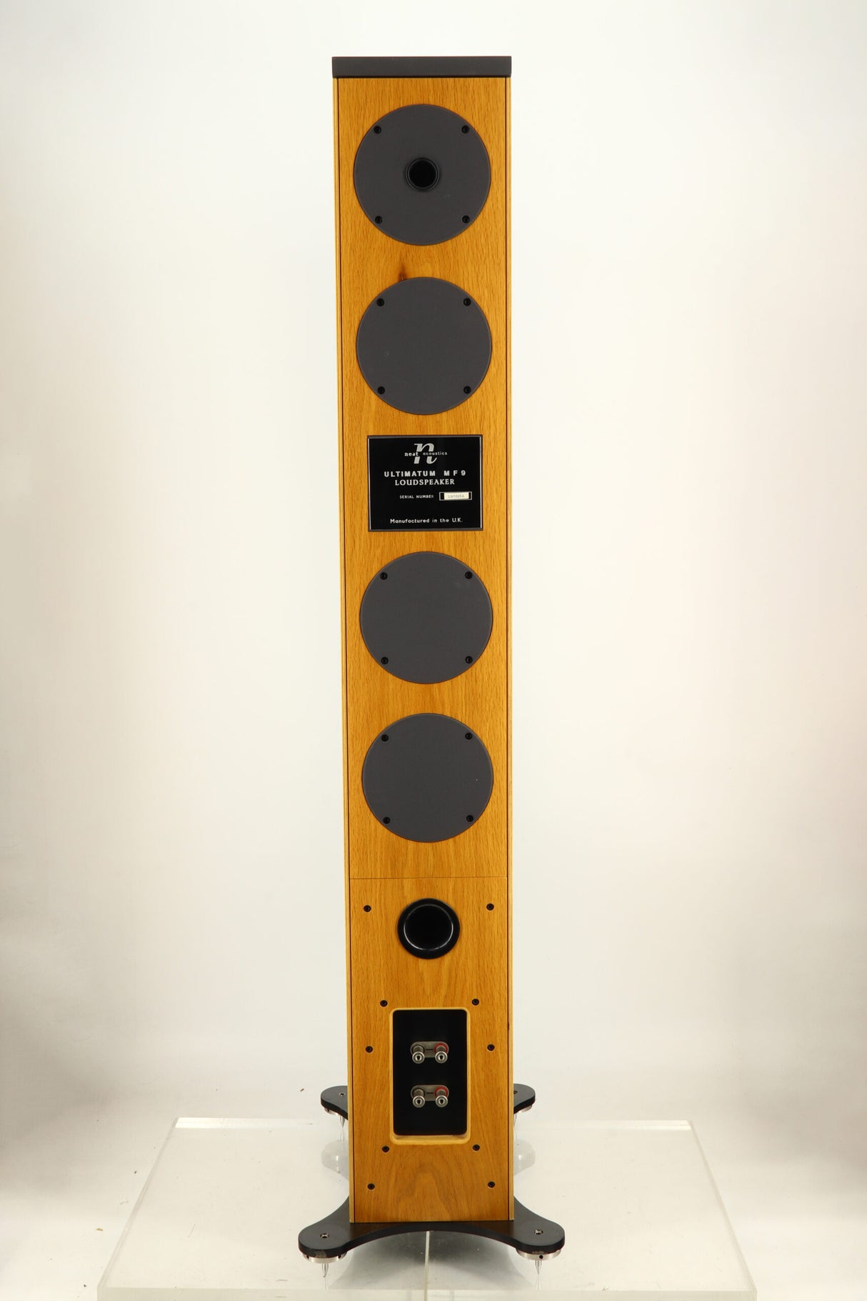 Neat Acoustic Ultimatum MF9 Floorstanding Speakers - Oak