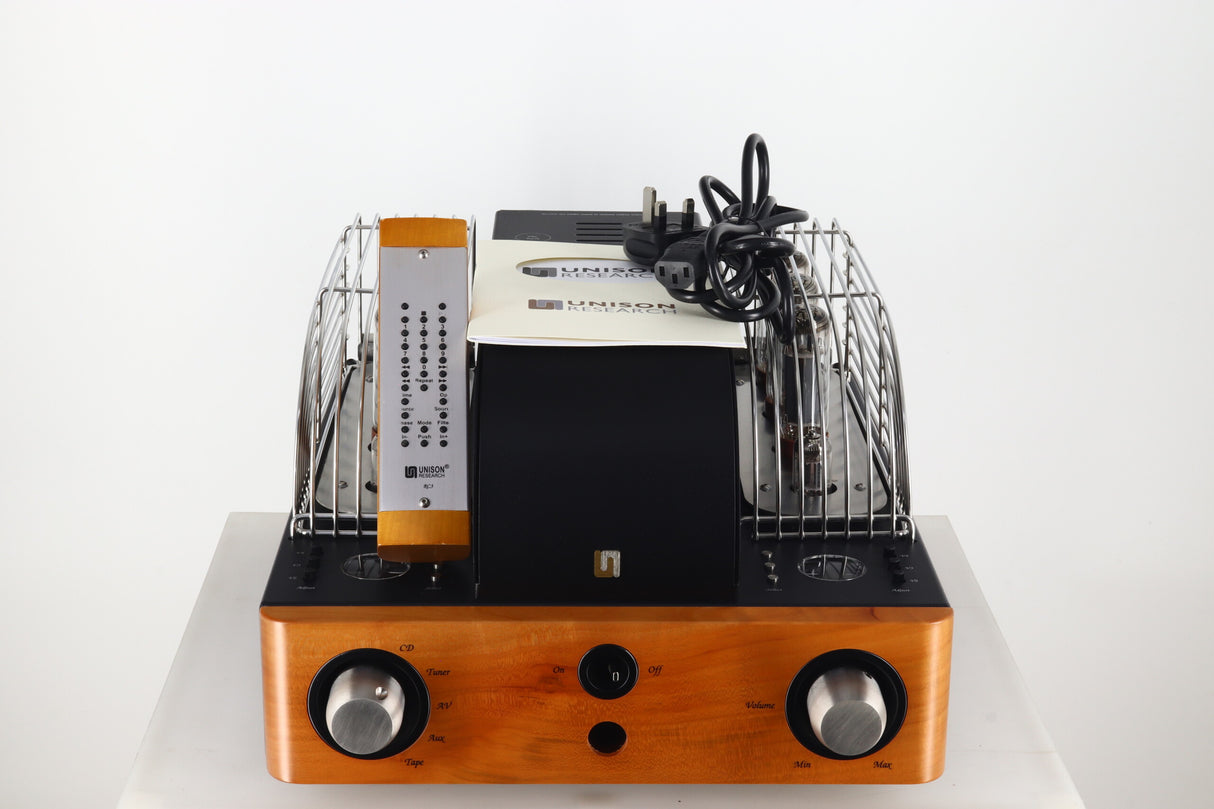 Unison Research S6 Integrated Amplifier - Cherry