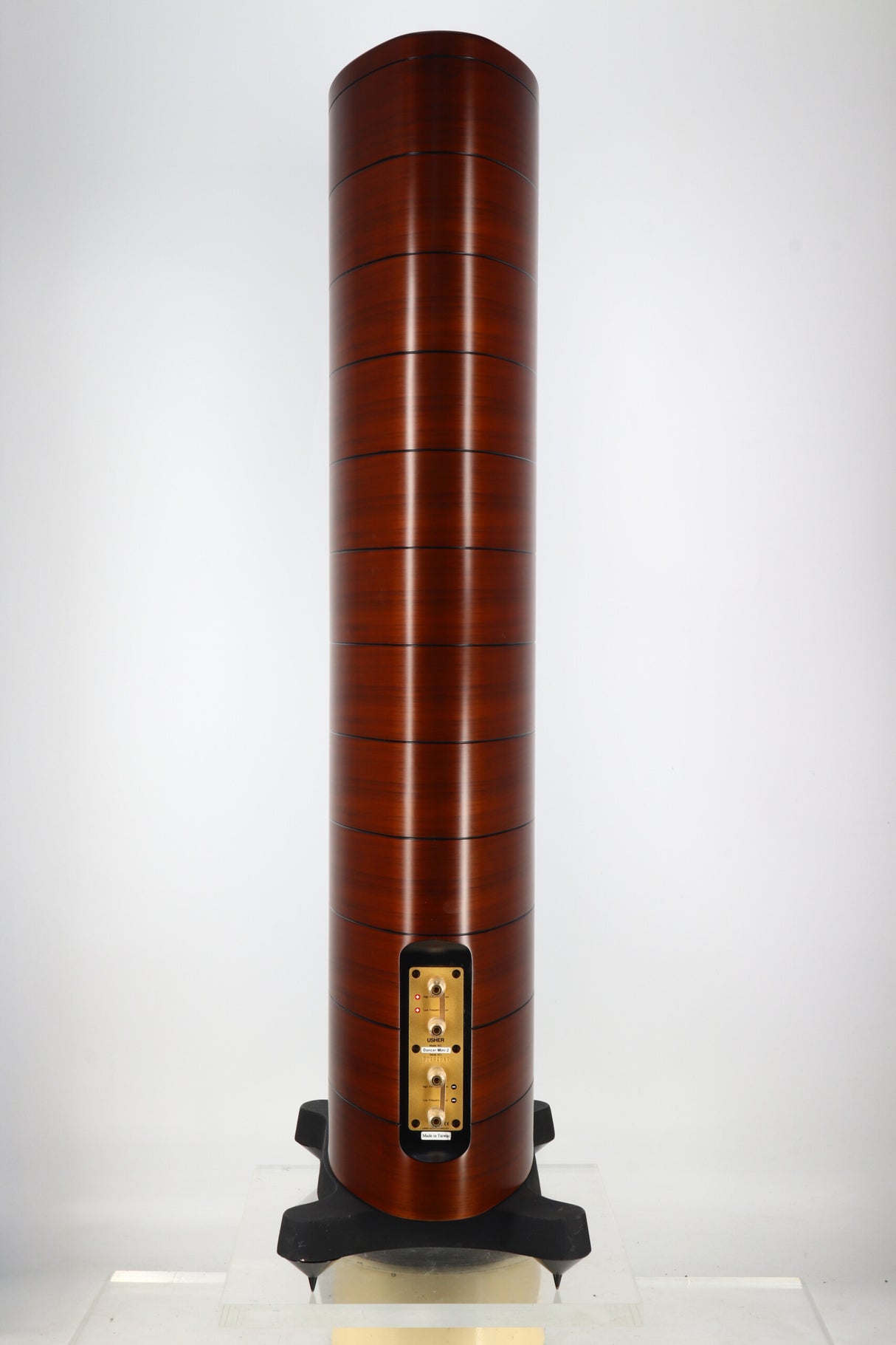 Usher Dancer Mini 2 DMD Floorstanding Speakers - Piano Black / Walnut