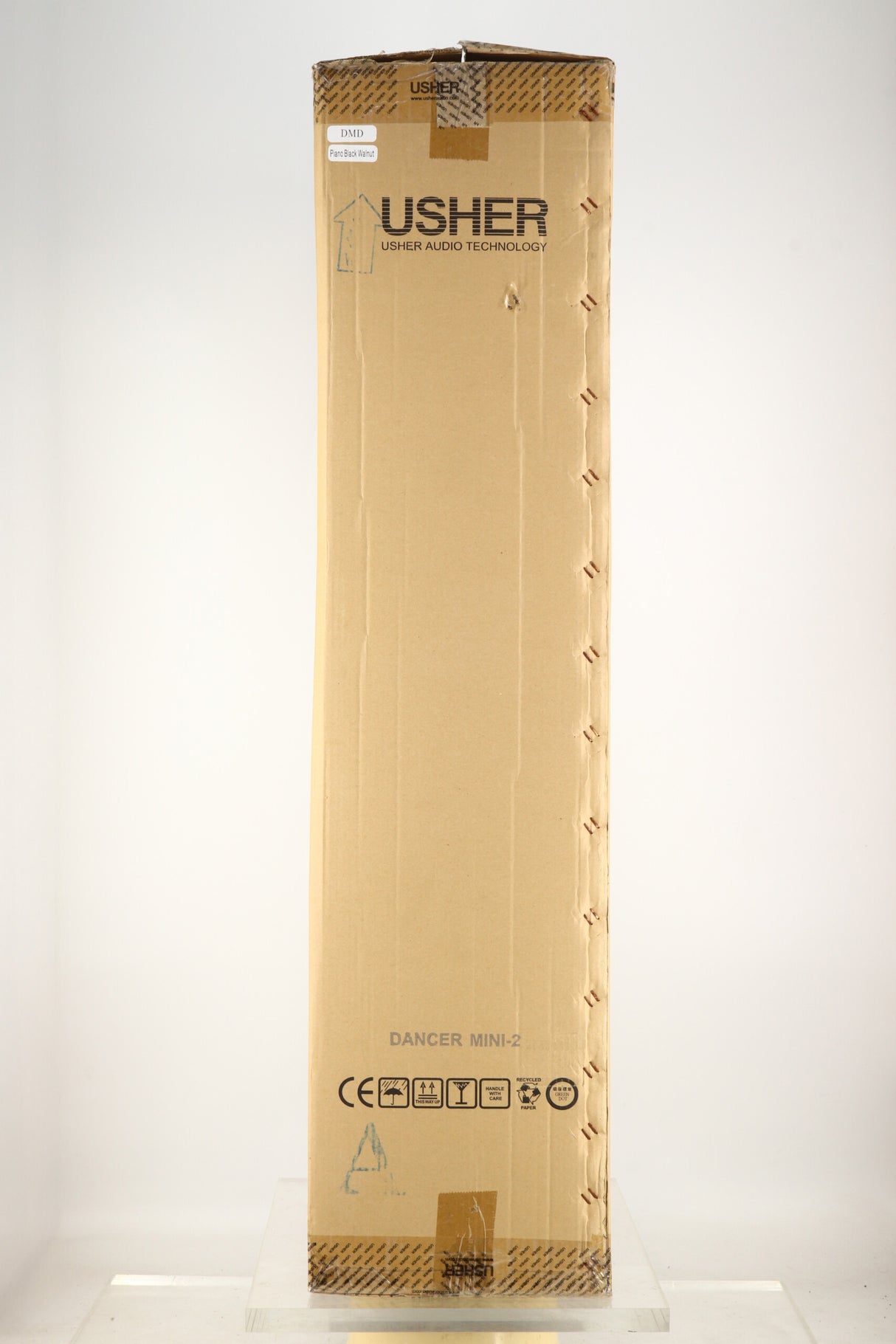 Usher Dancer Mini 2 DMD Floorstanding Speakers - Piano Black / Walnut