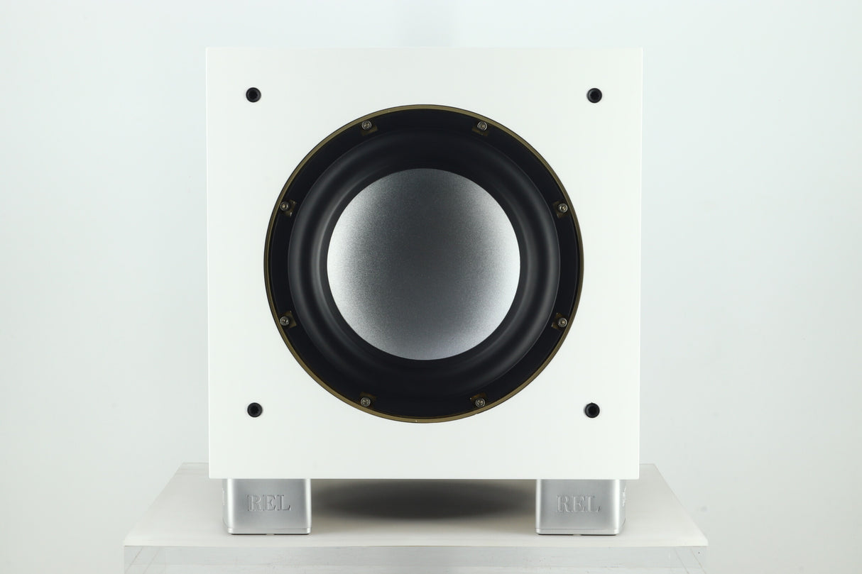 REL S3 Subwoofer - Piano White