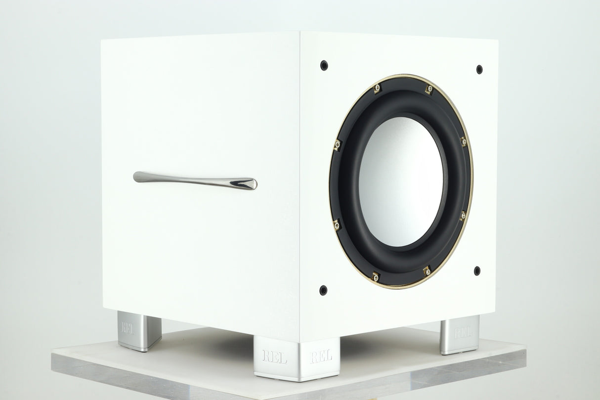 REL S3 Subwoofer - Piano White