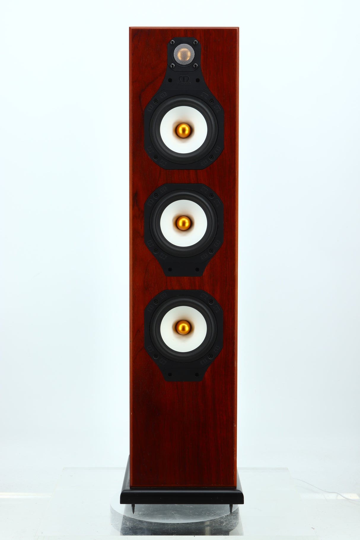 Monitor Audio Silver 8i Floorstanding Speakers - Mahogany