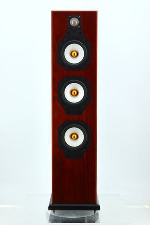 Monitor Audio Silver 8i Floorstanding Speakers - Mahogany