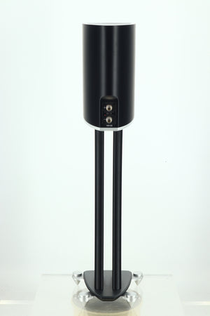 Scansonic MB1 Standmount Speakers - Black / Twin Pillar Stands