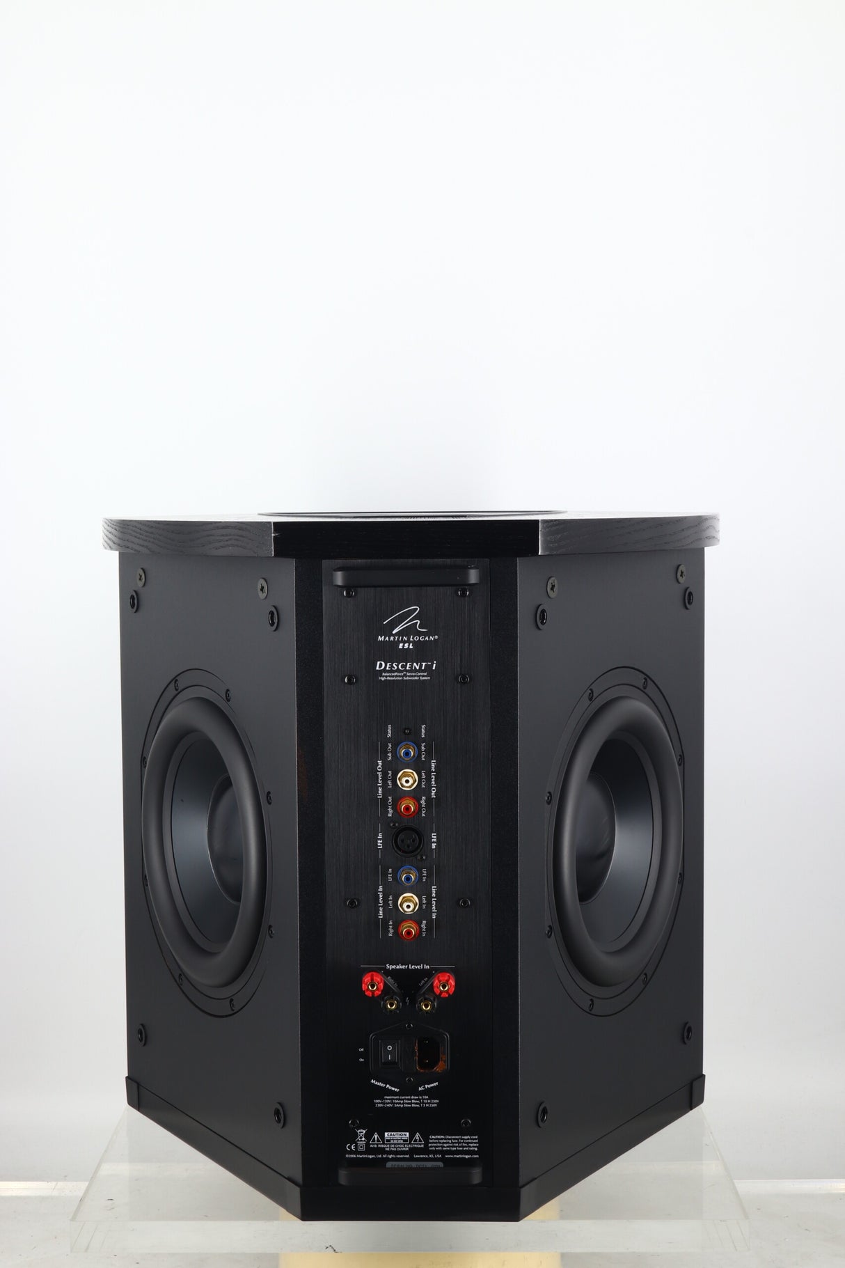 Martin Logan Descent I Active Subwoofer - Black
