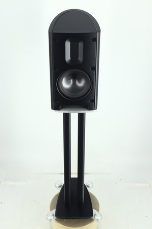 Scansonic MB1 Standmount Speakers - Black / Twin Pillar Stands