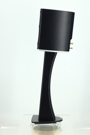 Scansonic MB1 Standmount Speakers - Black / Twin Pillar Stands