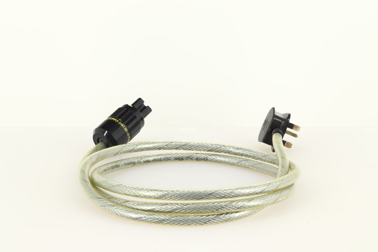 MCRU Mains Lead Lapp Cable Gold Version 1.5m