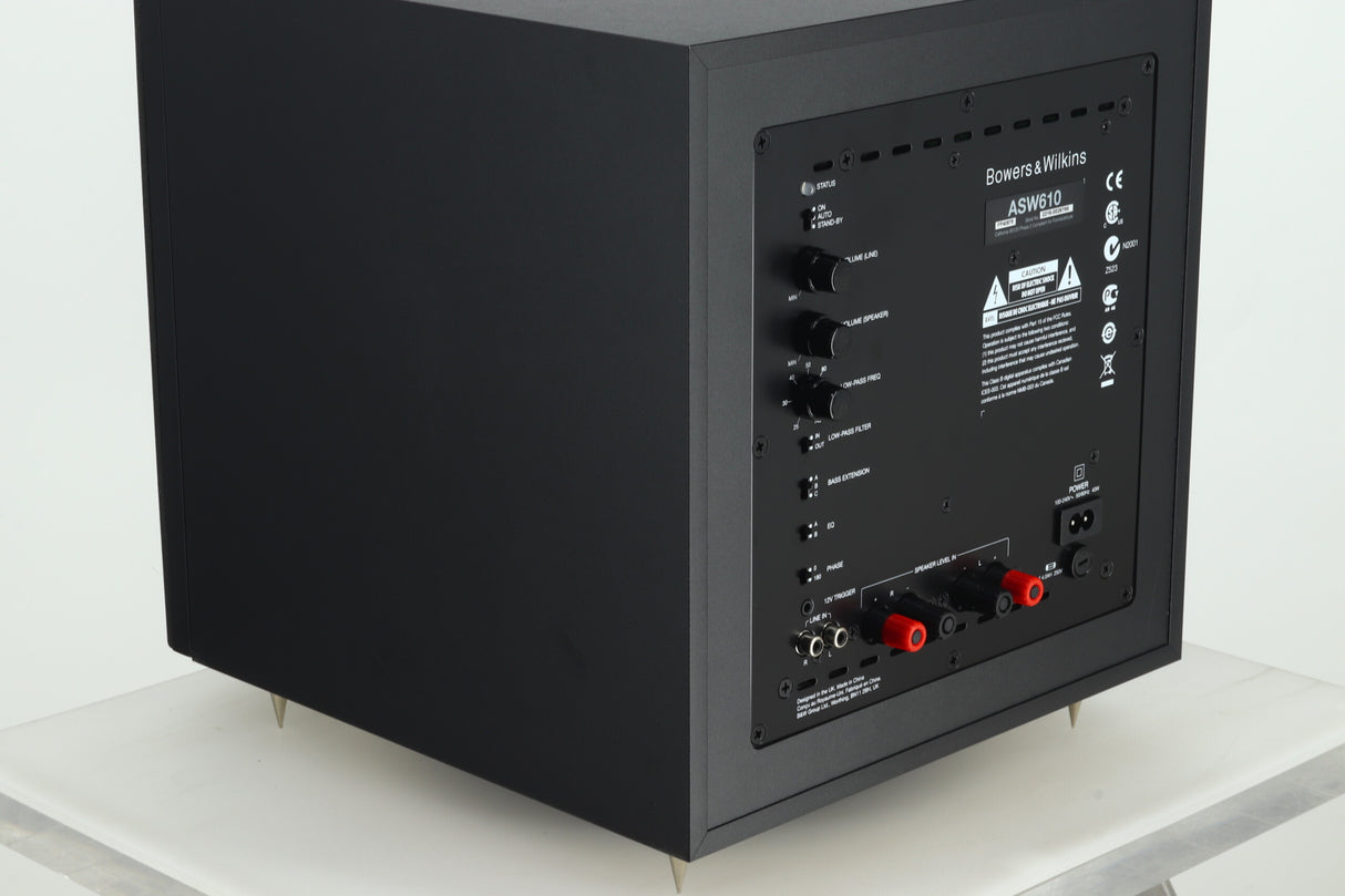 B&W ASW610 Subwoofer - Black