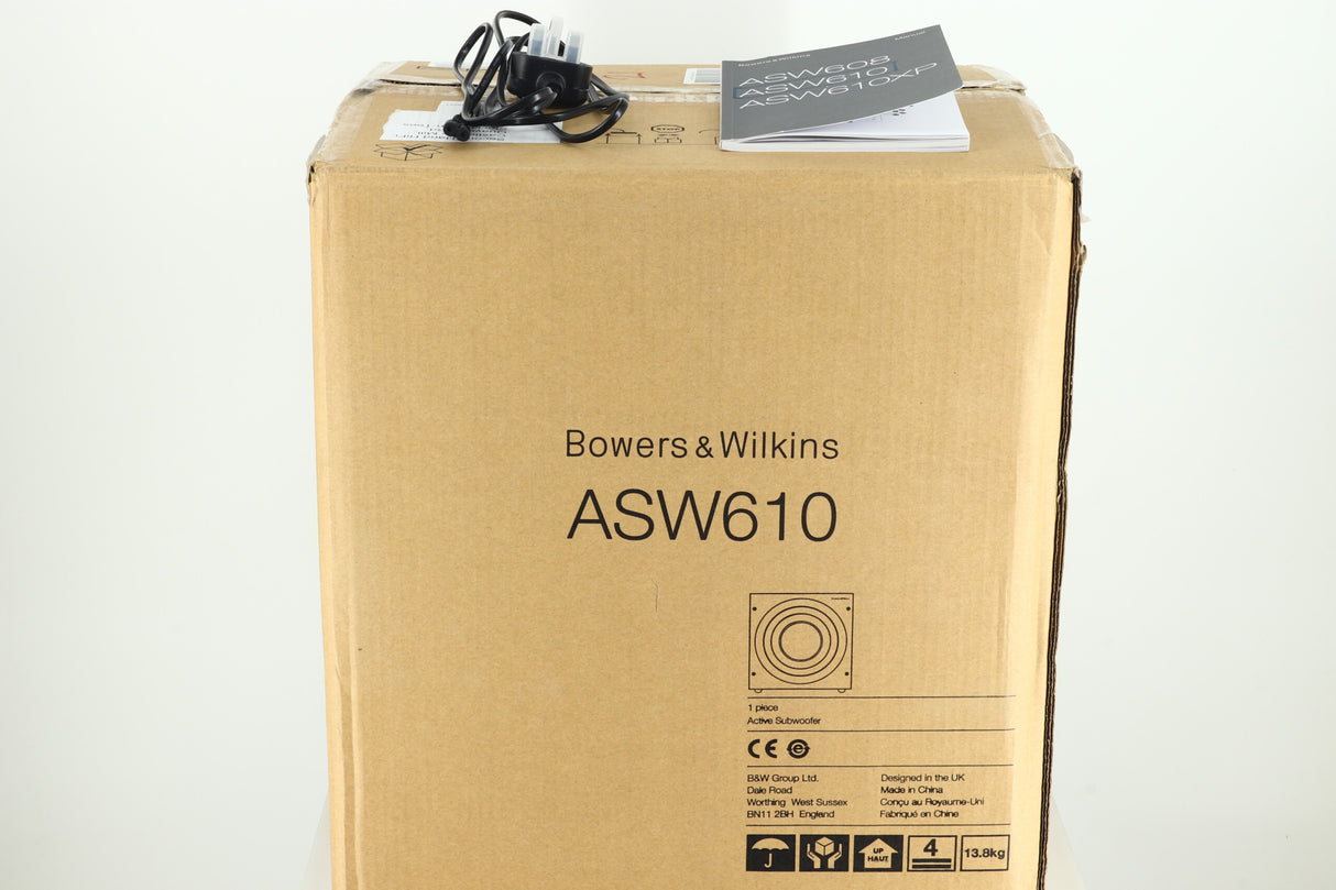 B&W ASW610 Subwoofer - Black