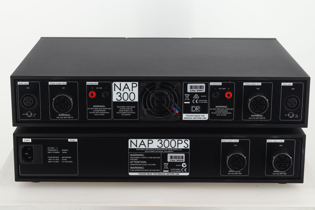 Naim NAP 300 DR Power Amplifier / Power Supply (2015)