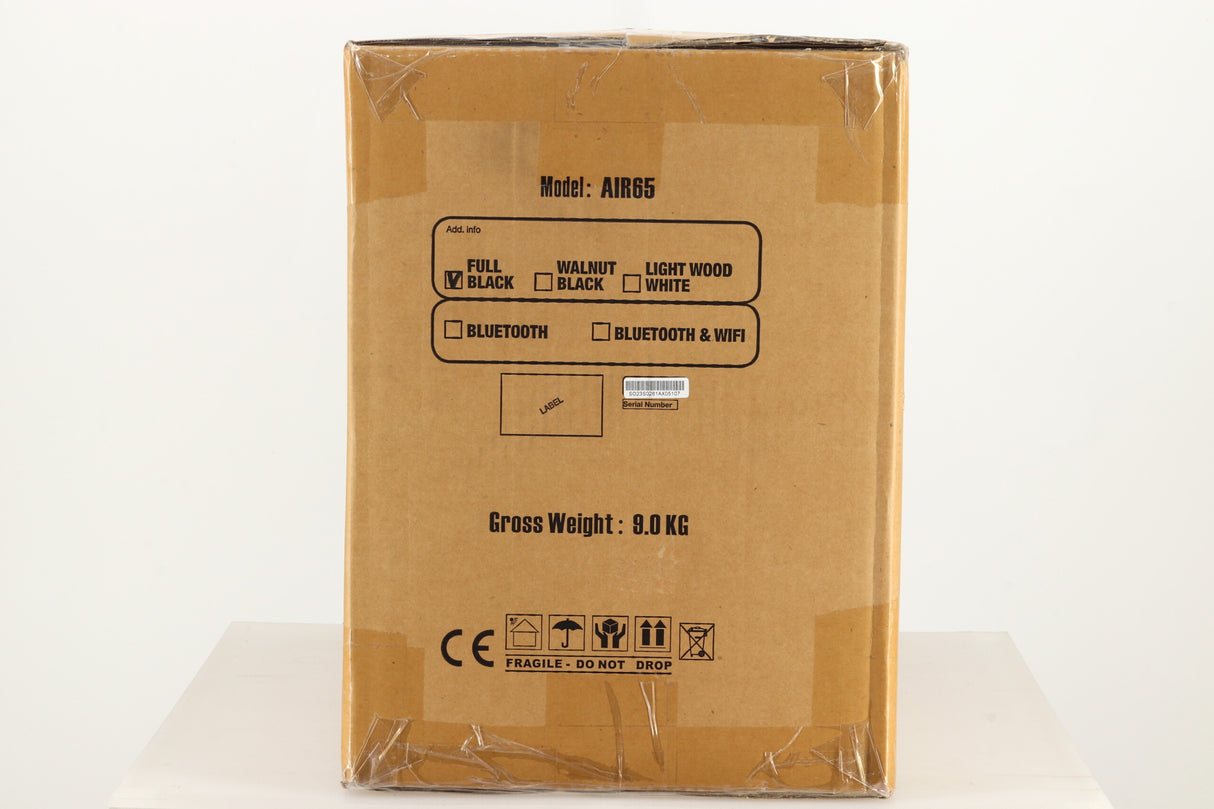 Advance Paris AIR65 Standmount Speakers - Full Black