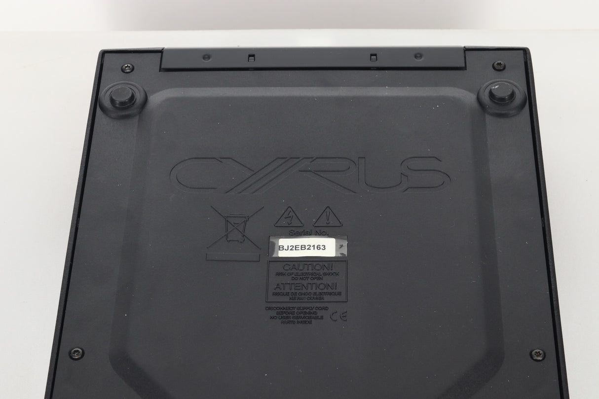 Cyrus CD Xt Signature CD Transport - Brushed Black