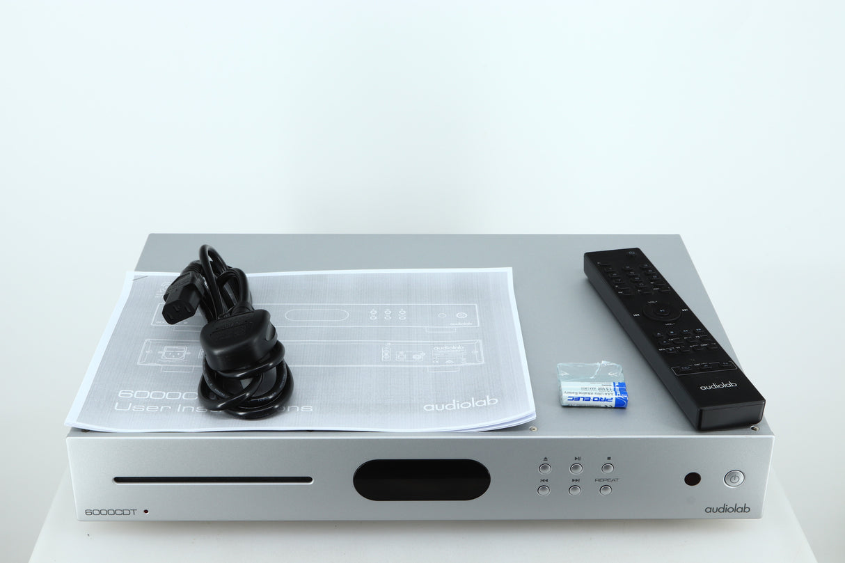 Audiolab 6000CDT CD Transport - Silver