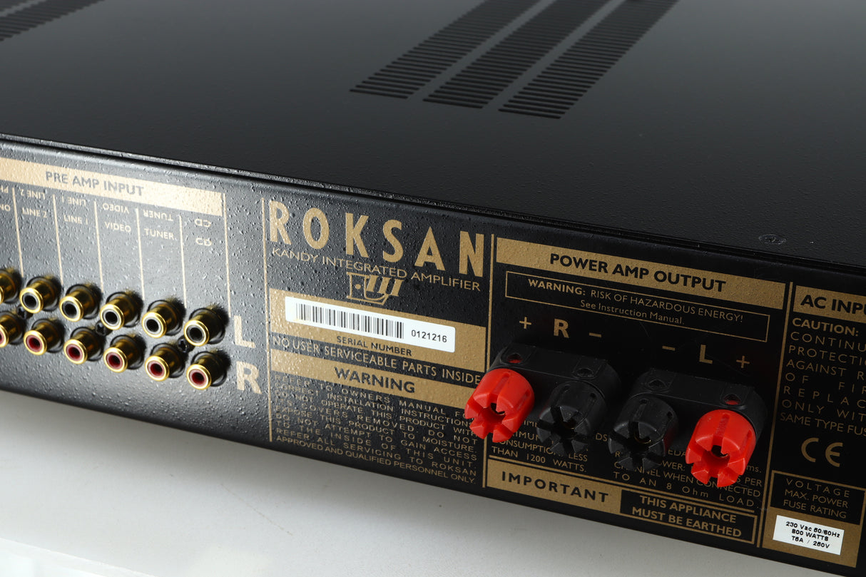 Roksan Kandy KA-1 LIII Integrated Amplifier - Black