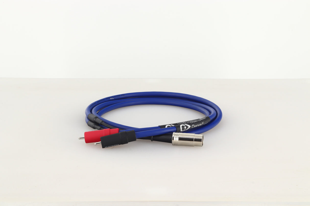 Chord Company Clearway X Interconnect Cable 2 RCA - 5-Pin DIN 1.0m