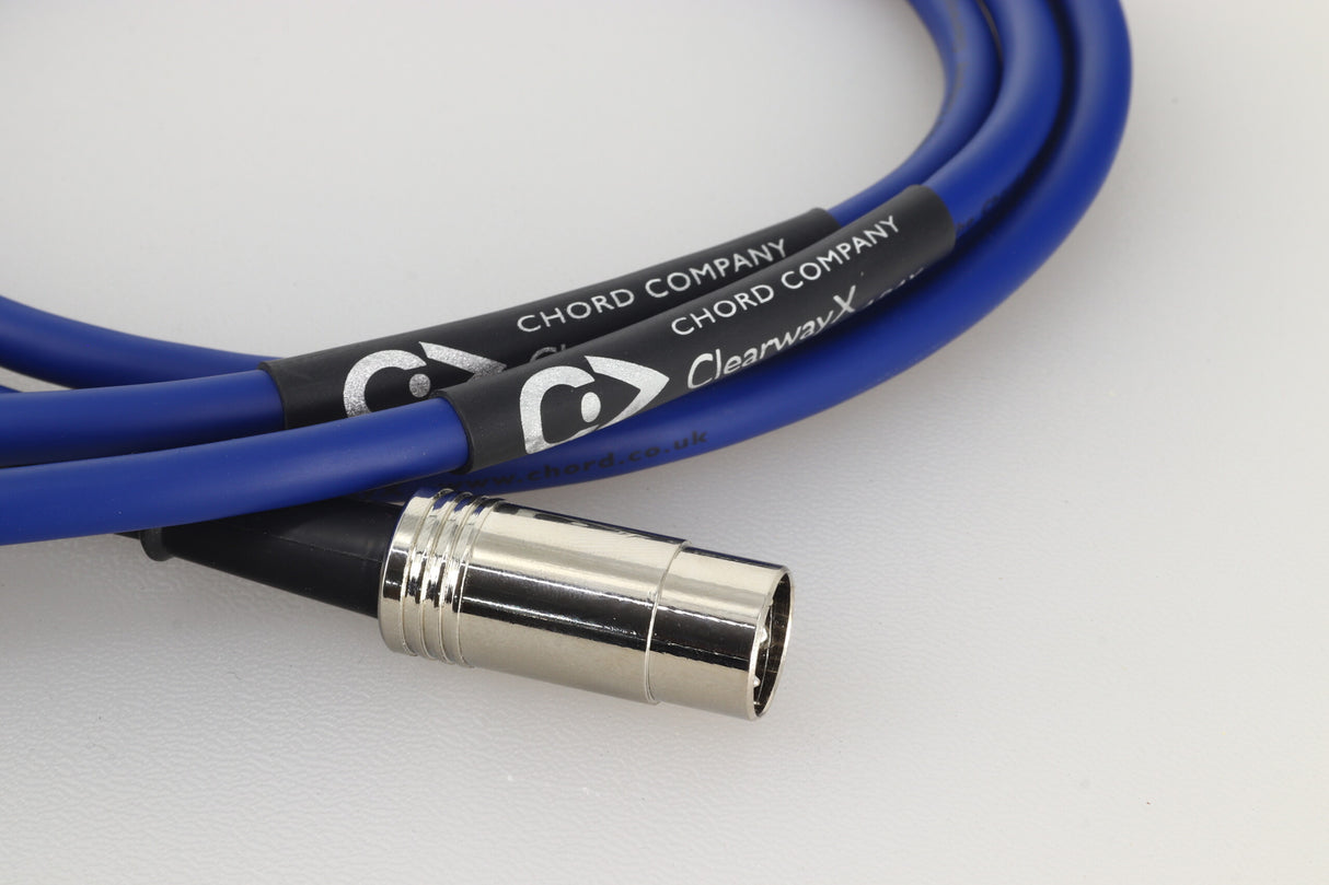 Chord Company Clearway X Interconnect Cable 2 RCA - 5-Pin DIN 1.0m