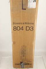 B&W 804 D3 Floorstanding Speakers - Gloss Black