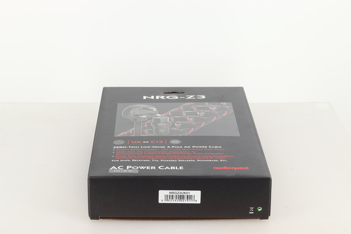 Audioquest NRG Z3 Power Cable 1.0m