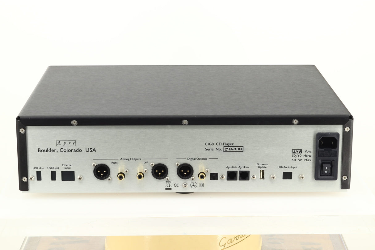 Ayre Acoustics CX-8 CD Player - Black