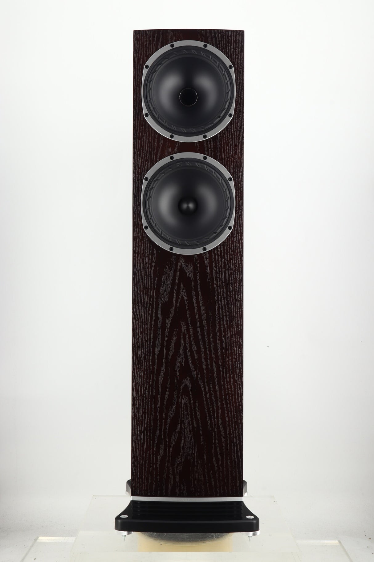 Fyne Audio F502 Floorstanding Speakers - Dark Oak