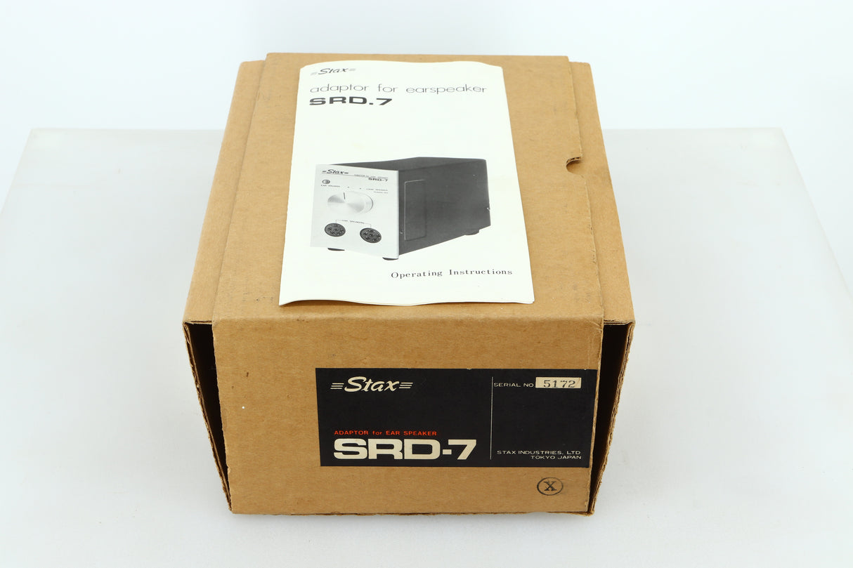 Stax SRD-7 Energizer / PWB Electrostatic Headphones