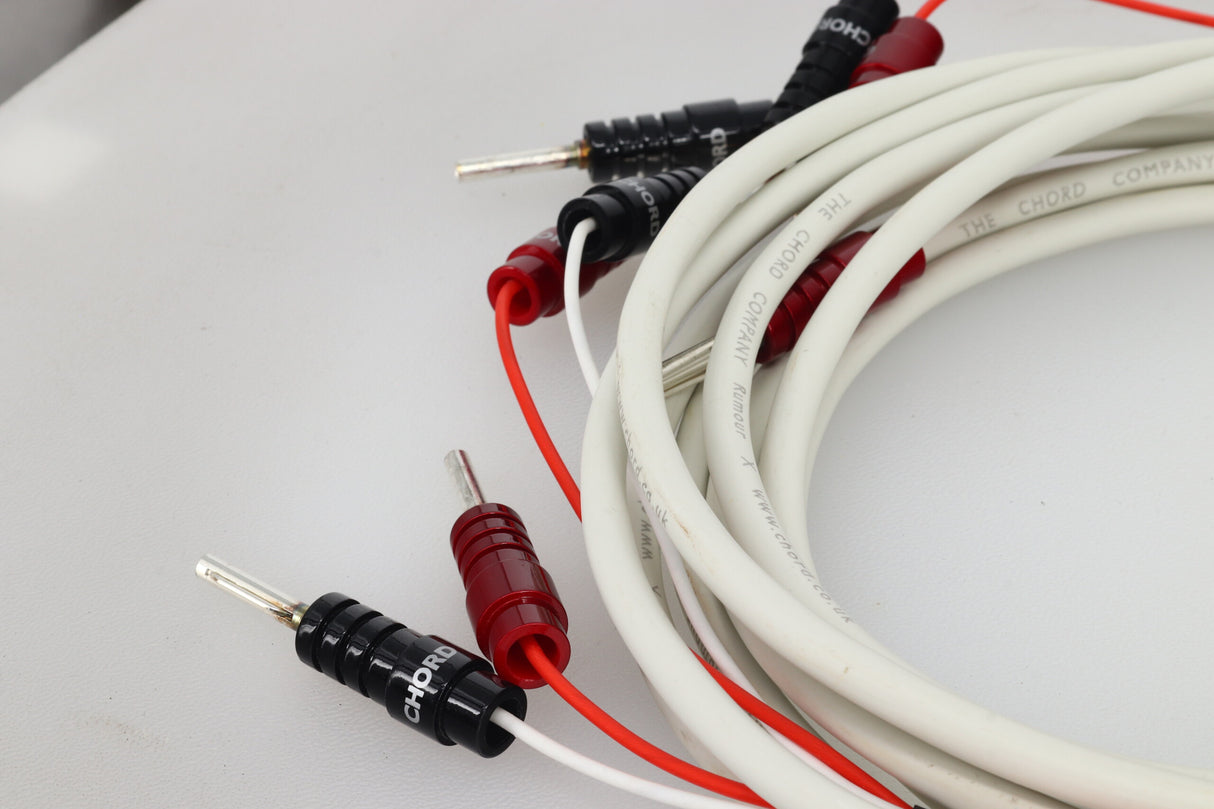 Chord Company Rumour X Speaker Cables 2.5m Pair